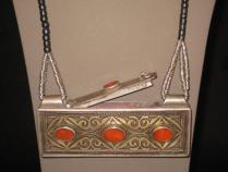 Turkoman Prayer Box Necklace by Melanie (M233) - SOLD 1